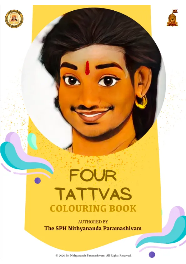 Four Tattvas Coloring Book - English